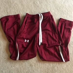 Under Armour Men’s XS Track Pants - Maroon